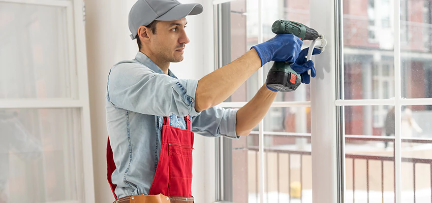 Double Hung Window Locks And Security in San Bruno, CA